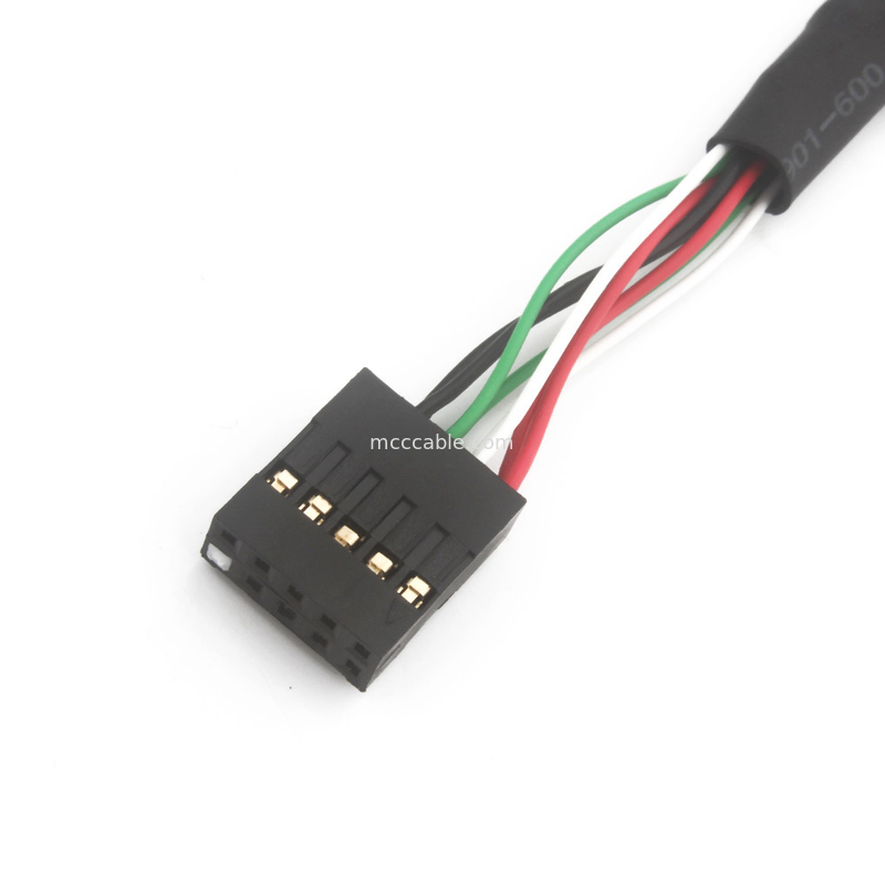 Bb doppio del cablaggio del cavo del Usb di 2.54mm al cavo di posizione MOLEX 22552101 dello sbc 10