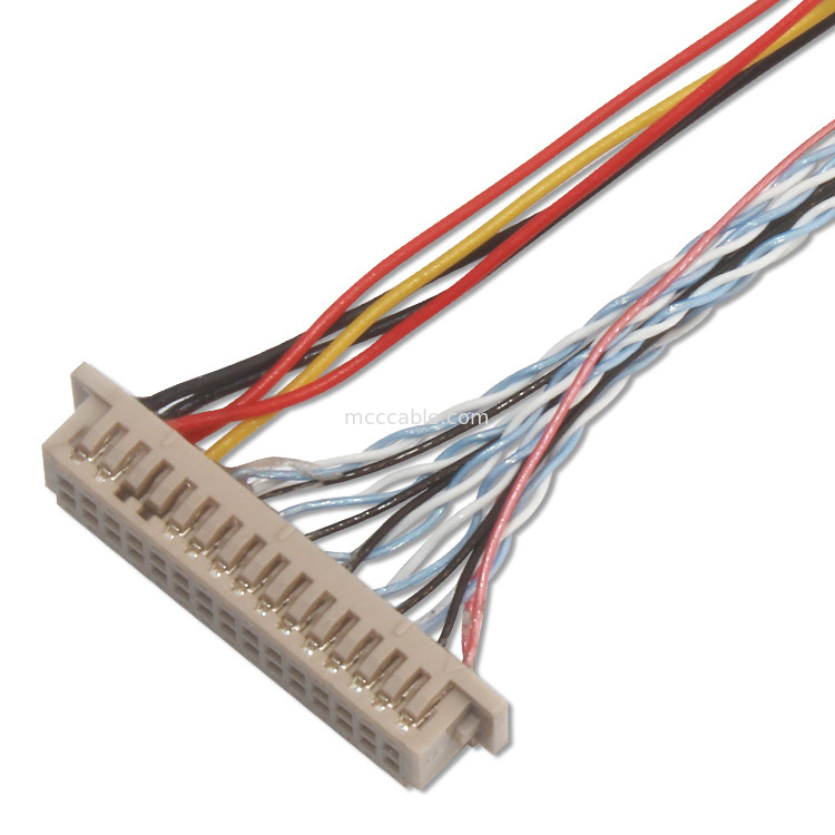 1.25mm 0.5mm Lvds Cavo coassiale Df13 30ds 1.25 a 20453-240T-03 0,5mm passo