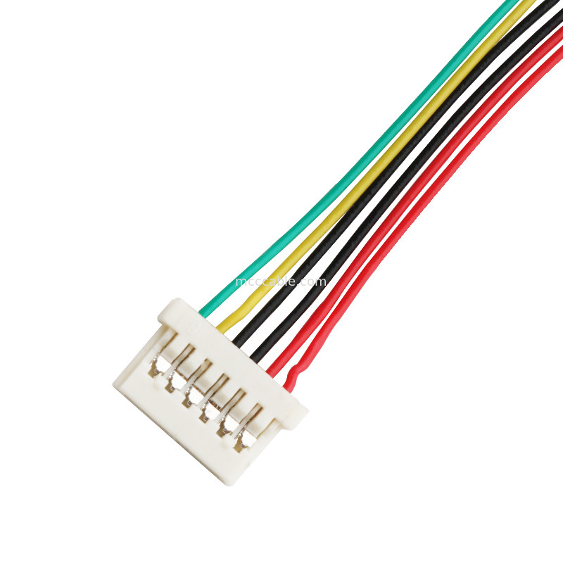 Assemblaggio cavi di ORE DF14 Lvds del passo di 6DS 1.25mm che unisce il connettore dell'esposizione di 6 lvds di Pin