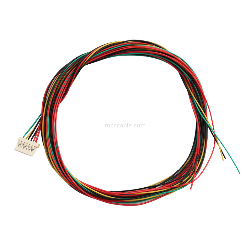 Assemblaggio cavi di ORE DF14 Lvds del passo di 6DS 1.25mm che unisce il connettore dell'esposizione di 6 lvds di Pin