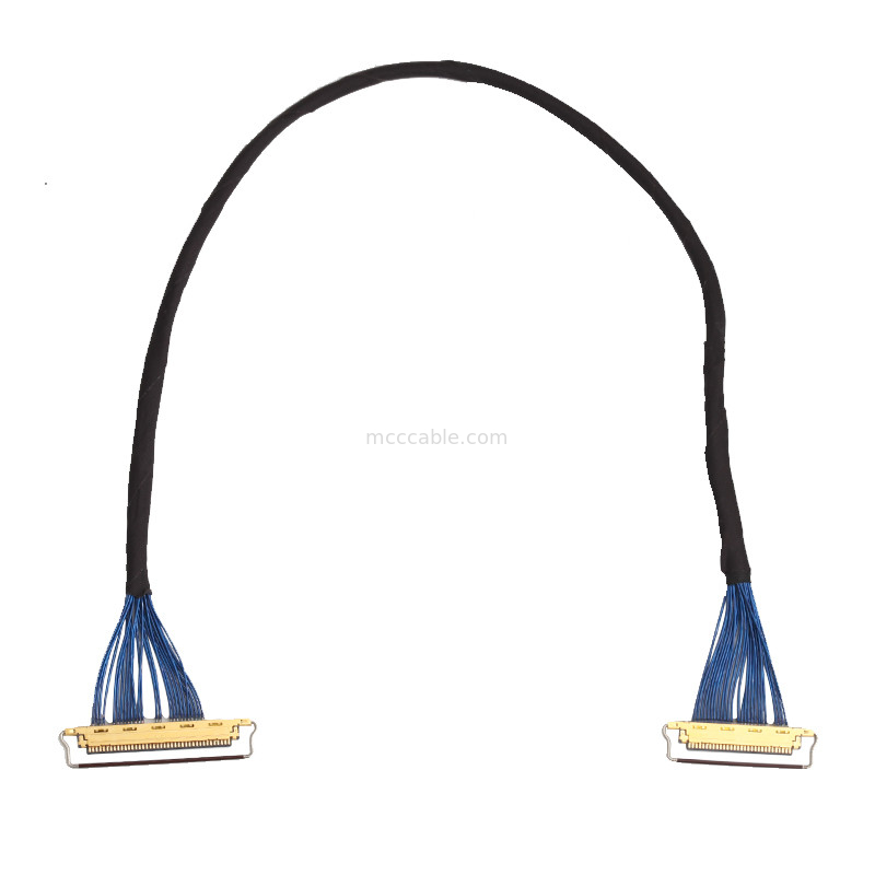 Passo 20453-330t-13 di  0.5mm del cavo dell'EDP di 44AWG SGC LVDS a 20453-340t-13