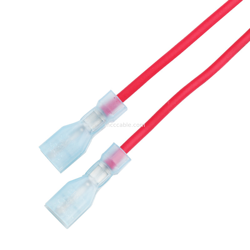 6 Assemblea di cablaggio del cavo di lunghezza di Pin 100mm Molex 1722582106 a 4 Pin TE 208130-1