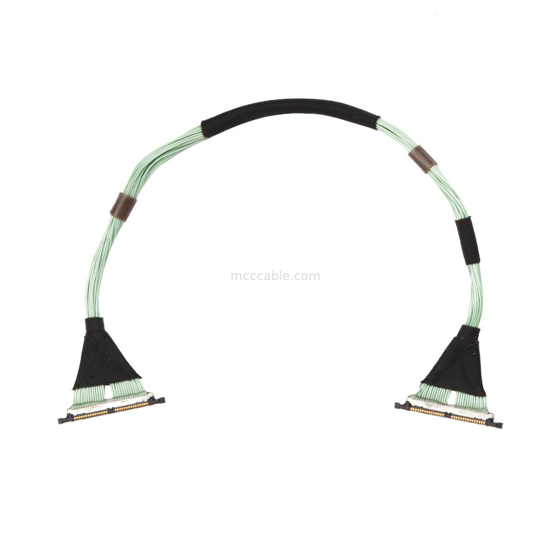 30 Pin Micro Coaxial Lvds Cable EDP  0,3 mm Pitch DF56-30P-0,3SD