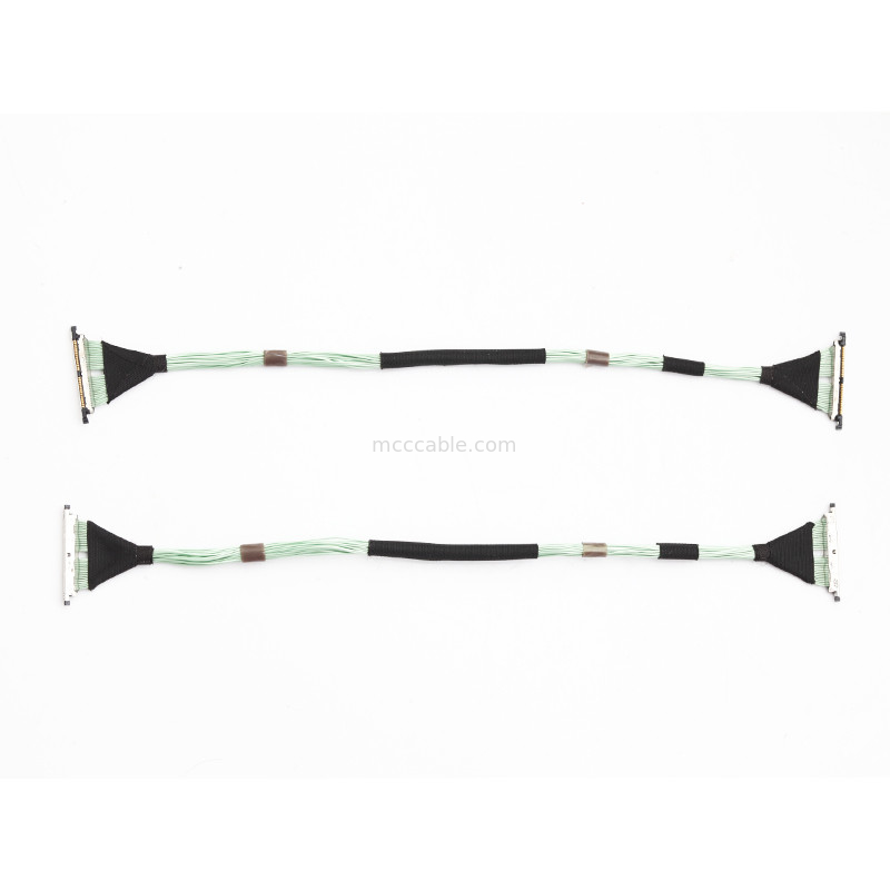 30 Pin Micro Coaxial Lvds Cable EDP  0,3 mm Pitch DF56-30P-0,3SD