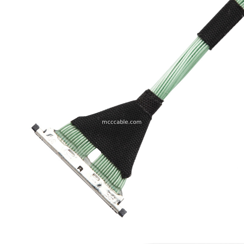 30 Pin Micro Coaxial Lvds Cable EDP  0,3 mm Pitch DF56-30P-0,3SD