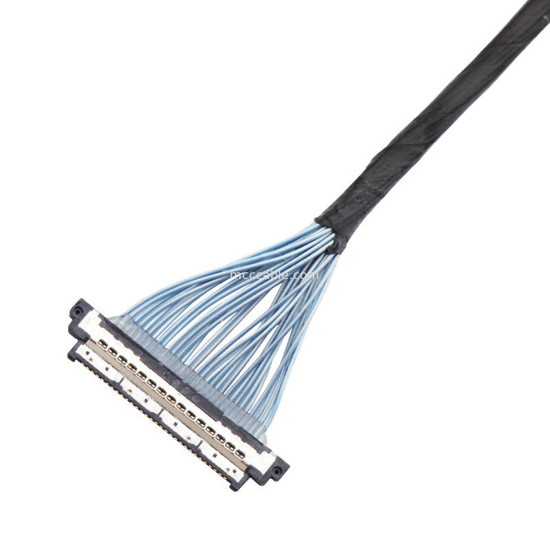 Kel Ssl 20-30s all'me AWG del passo 46 dell'assemblaggio cavi 0.5mm dell'EDP di  20454-030 Lvds