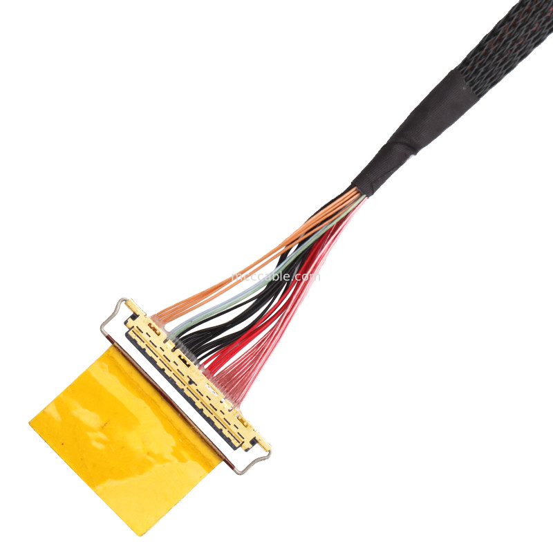 36AWG Lvds Assemblaggio di cavi I  20453-240t-01 a 20453-240t-01 40P 0,4 mm Pitch