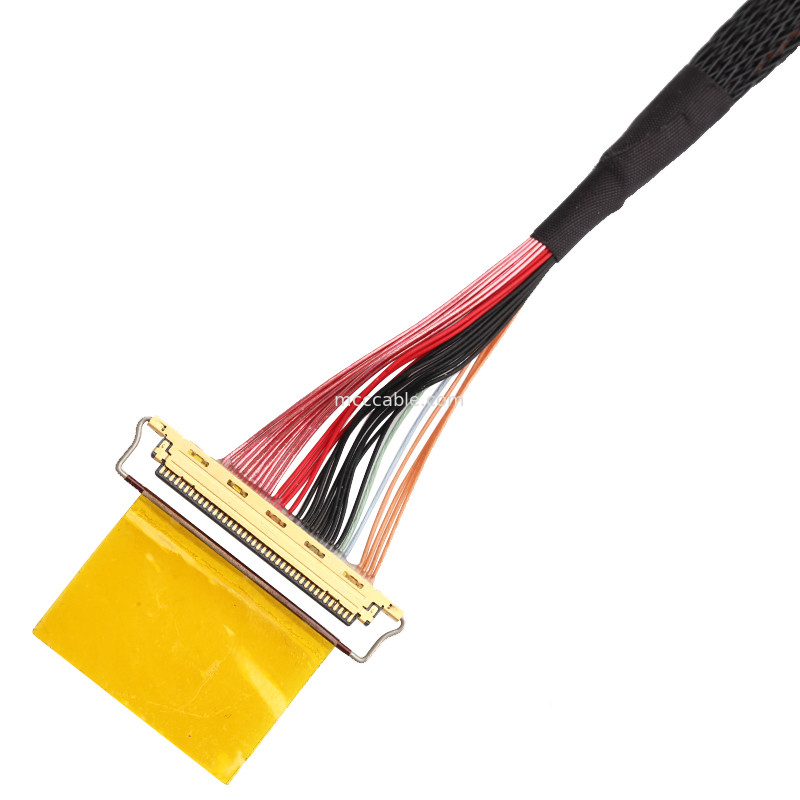 36AWG Lvds Assemblaggio di cavi I  20453-240t-01 a 20453-240t-01 40P 0,4 mm Pitch
