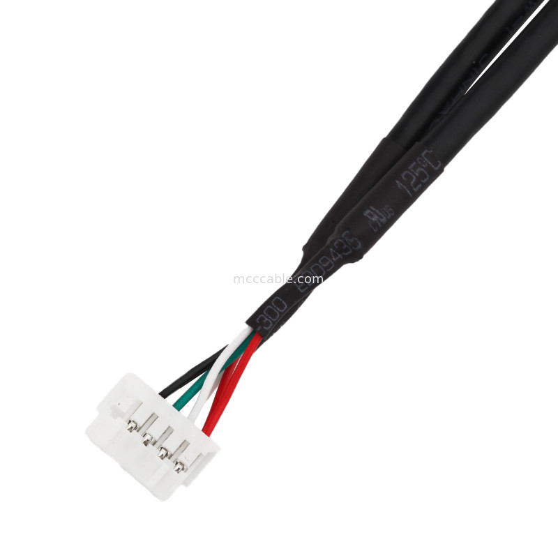 Assemblaggio cavi 2×5 Pin Black To PHD-2×5P del cablaggio del cavo di lunghezza di HSG 100mm