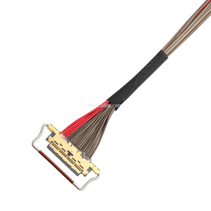 Cavo coassiale UL EDP LVDS 0.4mm Pitch 20633-220T-01S 20 pin Lunghezza personalizzata
