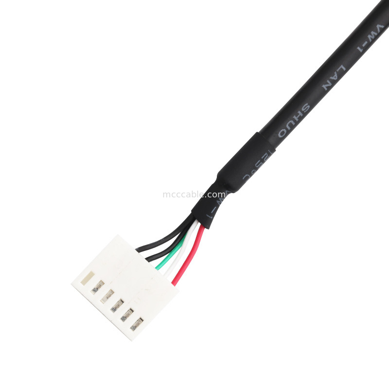 Assemblea di supporto del pannello del cavo del Usb B di Durachill del cablaggio del cavo del passo A2542ha-6p di 2.54mm