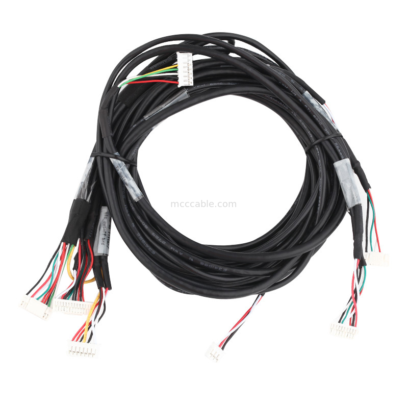 Connettore dell'esposizione dei lvds dell'assemblaggio cavi JST PHR7 PHR4 PHR3 PHR2 del cablaggio del connettore di pH