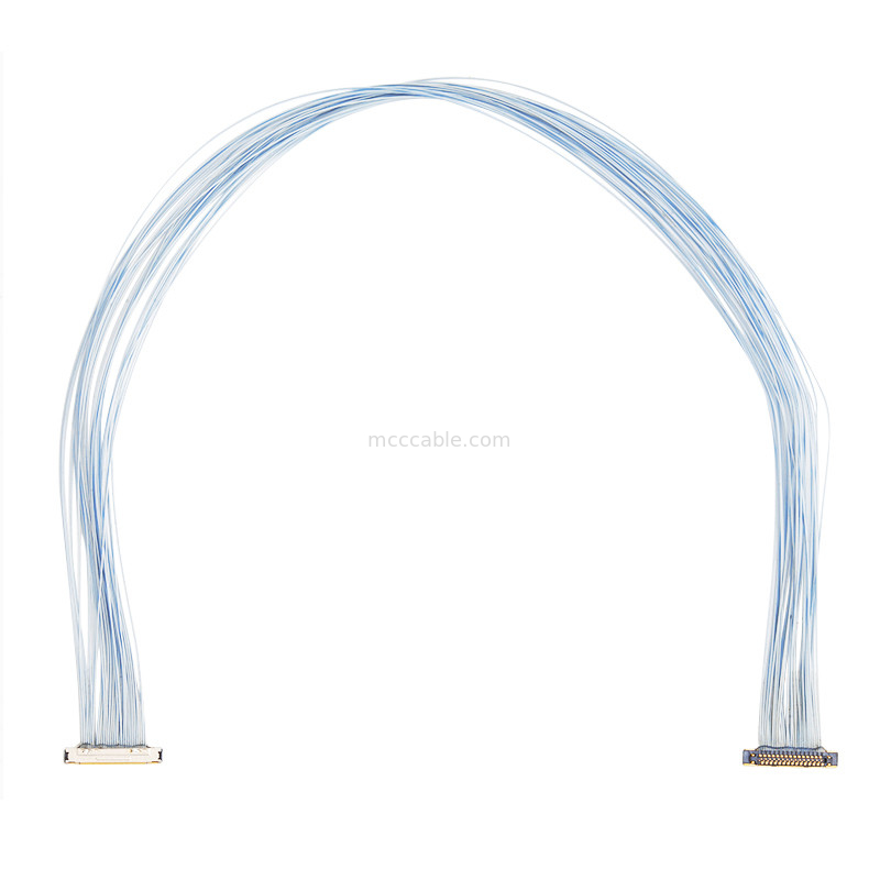 assemblaggio cavi coassiale del passo KEL XSLS20-30 di 0.25mm micro per la videosorveglianza