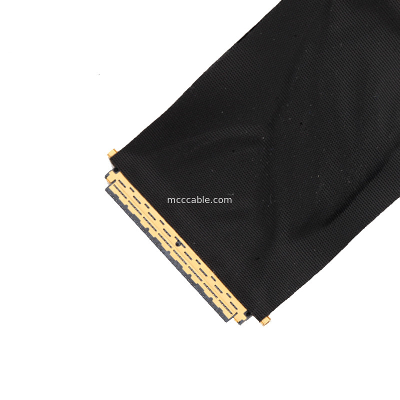 L'EDP LCD di lunghezza 50mm JAE HD1P040-CSH2 HD1P040MA1 LVDS cabla il cavo del connettore di perno dei lvds 40