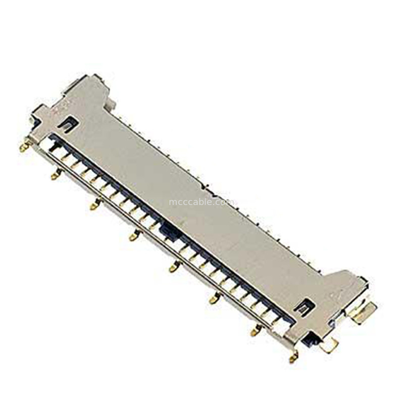 il connettore dei lvds scrive 40 a tipo accoppiamento di orizzontale del connettore 20977-040T 040E 01 dei lvds del perno il connettore Micro-coassiale