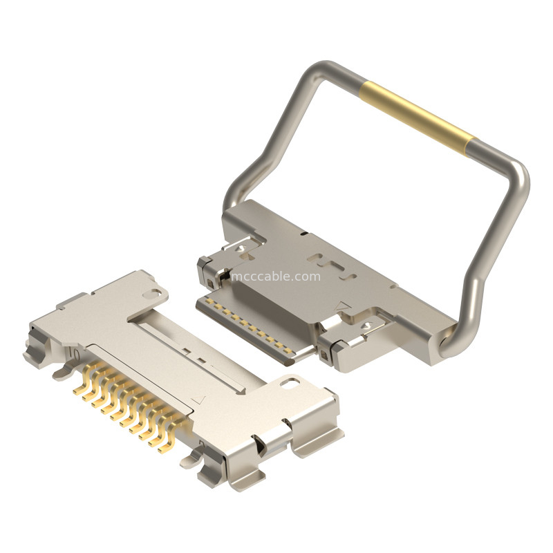 10p 20633-310T-01S connettore micro-coassiale con blocco meccanico
