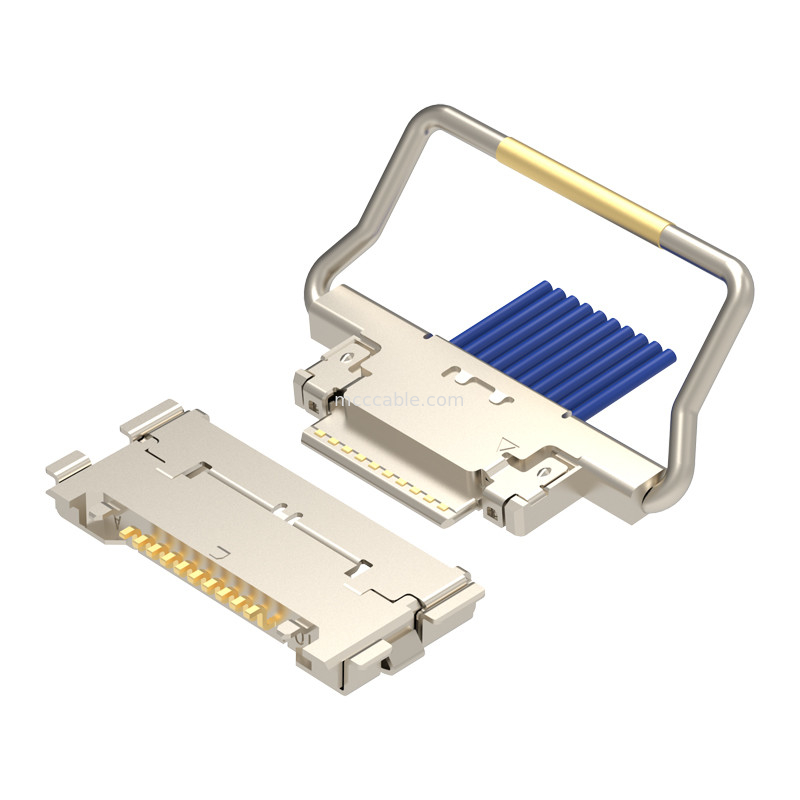 10p 20633-310T-01S connettore micro-coassiale con blocco meccanico