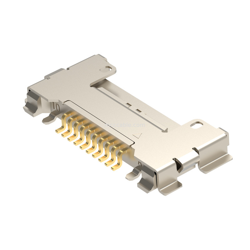 10p 20633-310T-01S connettore micro-coassiale con blocco meccanico