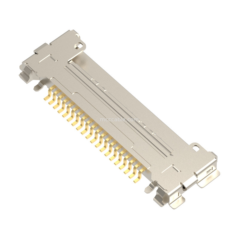 20pin 20633-220T-01S Microcavo coassiale di 0,4 mm di passo, tipo di accoppiamento orizzontale