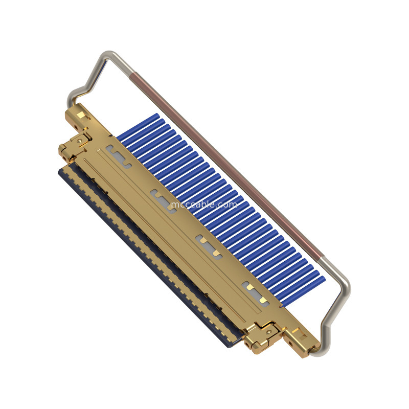 20453-230T-03 Collegamento micro-coaxial di tipo accoppiamento orizzontale a 0,5 mm