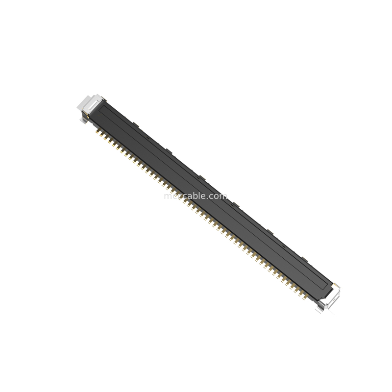 50P Lvds Microcavo coassiale 20437-050T-01 0,5 mm di passo, connettore microcoassiale di tipo di accoppiamento verticale