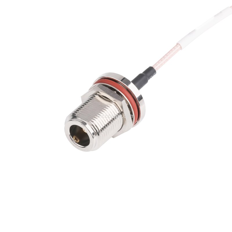 Tipo cavo ad alta velocità di N di rf del connettore coassiale del samtec femminile di Mini Straight