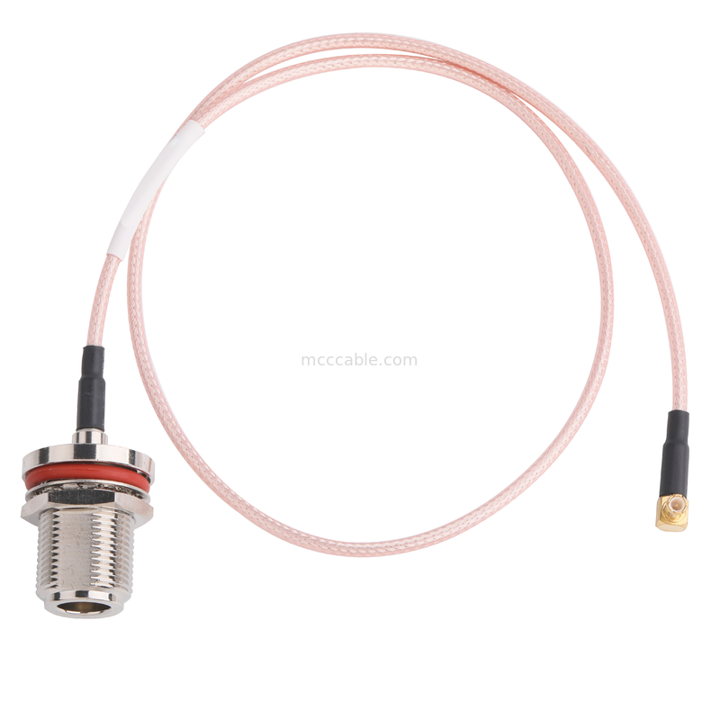 Tipo cavo ad alta velocità di N di rf del connettore coassiale del samtec femminile di Mini Straight
