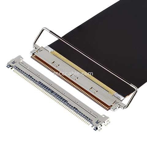 40P Cable Coaxial Connector Automotive 20858-040T-01 40Pin Direzione di accoppiamento orizzontale