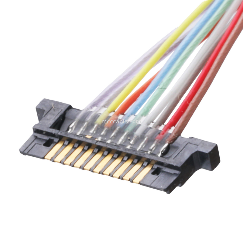 Connettore di cavo coassiale di Lvds per il Pin del passo 10 del monitor DW-5 20598-010T-02 0.5mm dell'affissione a cristalli liquidi