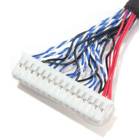 26AWG passo JAE Fix-30ssl-Hf dell'assemblaggio cavi 1.0mm dell'affissione a cristalli liquidi LVDS all'EDP di ORE Df13