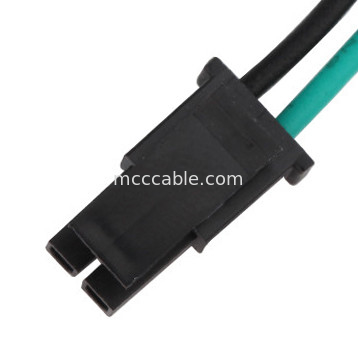 Passo su ordinazione 2,5 JST HER-2 del cablaggio del cavo di MX3.0 2P a MOLEX 43645-0200
