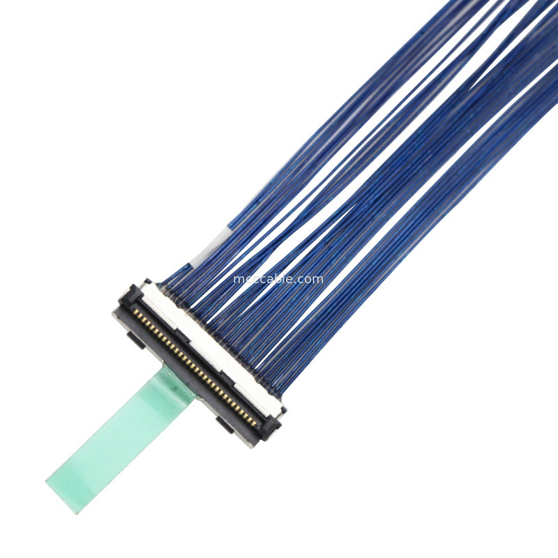 cavo coassiale DF80D-30P-0.5SD di Lvds del cavo coassiale di  30P del passo di 0.5mm micro