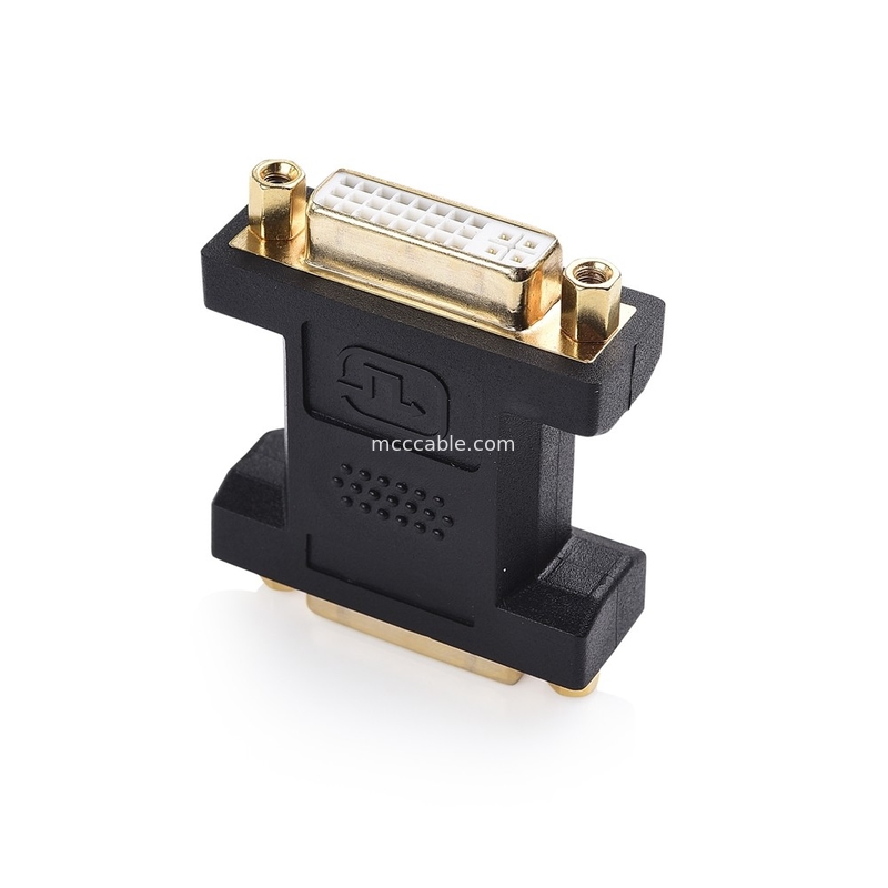 2 pacchetti Dvi Female Coupler Dual Link 24+5 Pin per l'assemblaggio del connettore del cavo LCD