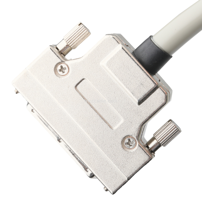 Hd D Sub Db50 Cassa di lega di zinco nichellata a D-Sub Mdr Plug Od 90mm