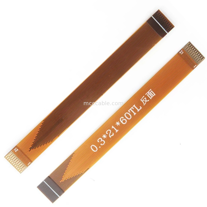 21 cavo del perno FFC FPC, connettore flessibile dell'esposizione dei lvds del passo del cavo piano 0.3mm di FPC