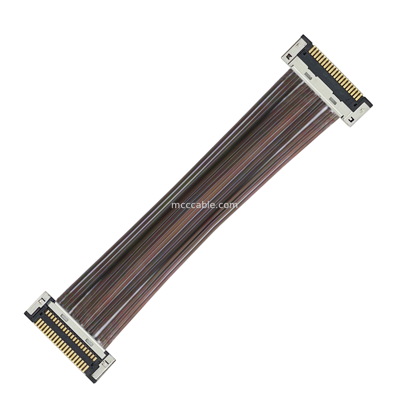 DF49-20P-SHL  Microcavo coaxial assemblaggio DF49-20P 0.4SD Arnesi coaxiali estremamente fini