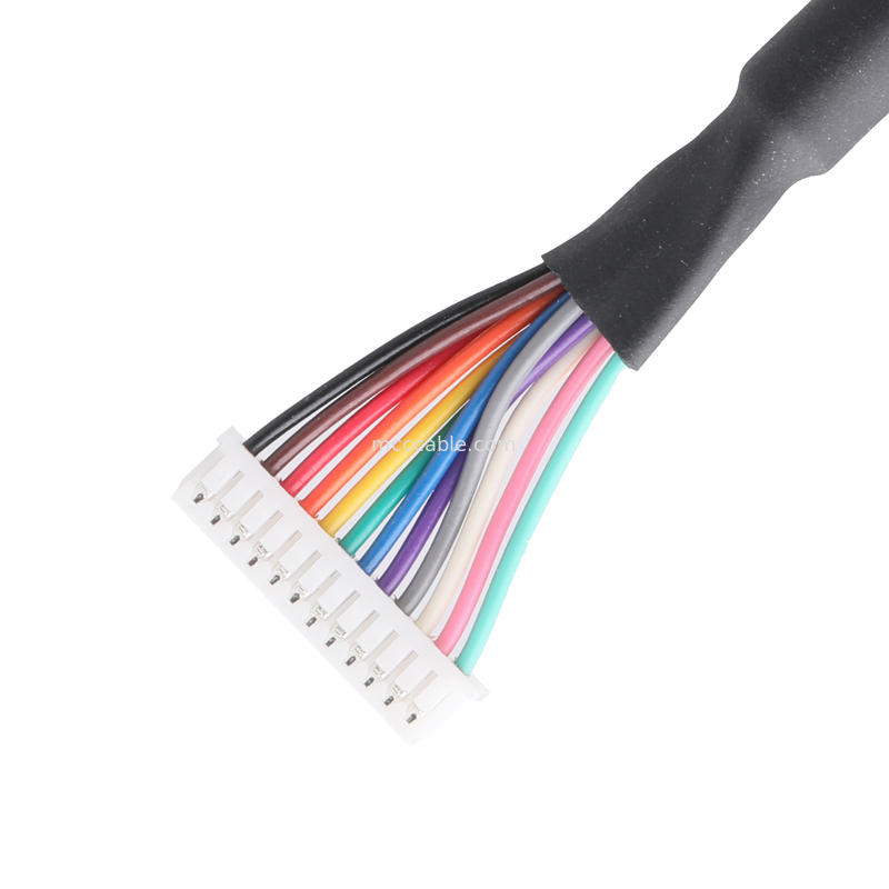 MX1.25-12P Lvds Cable Assembly HSGWP/N 1025-H-12P-N-HF UL20276 28AWG*12C OD 5,5 mm