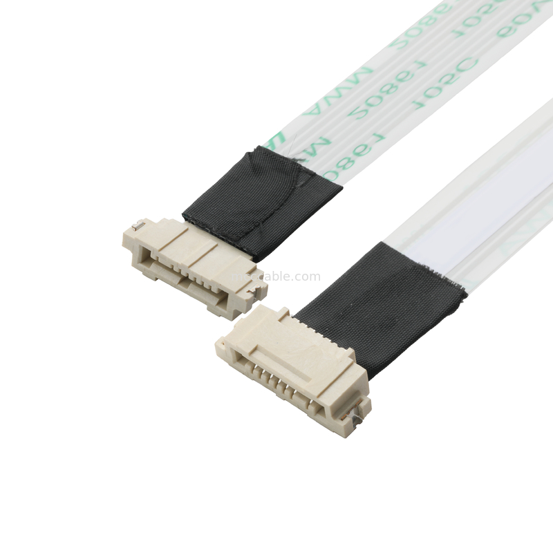 RoHS FFP/FPC 6Pin Bianco IS100-L08T-C46-C a HS100-L08N-N62 Nero Pitch 1.0mm OEM/ODM