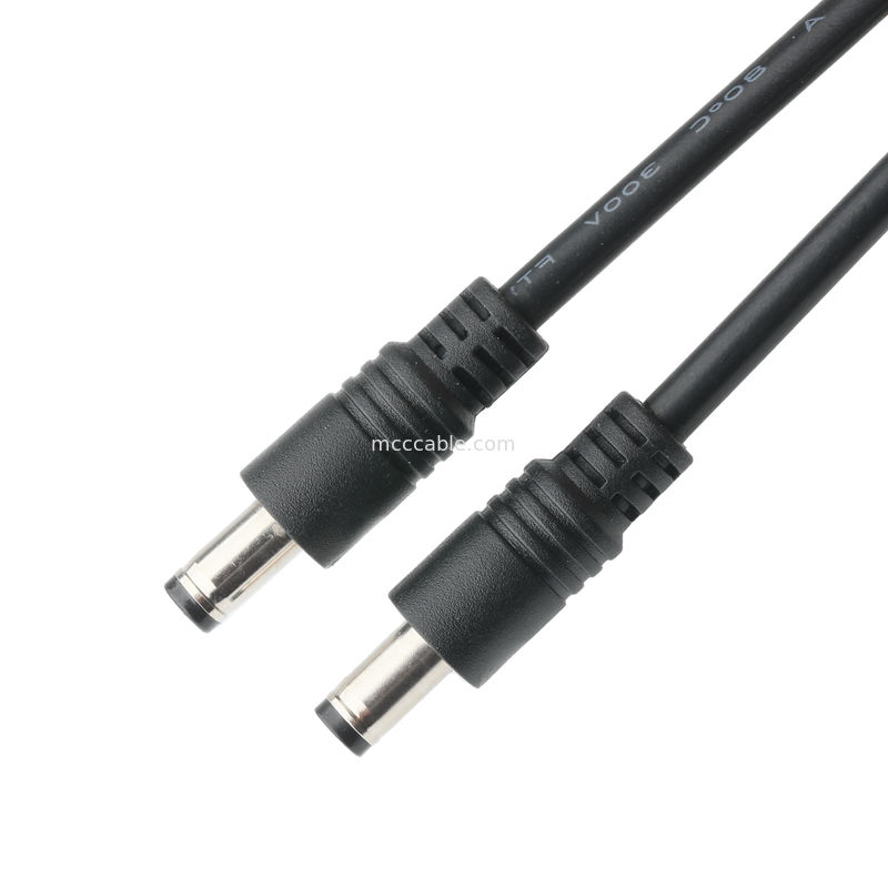 Cable Connector 1-1971905-4 HSG*1PCS AND To DC Plug 2.5*5.5mm Solder Type PVC Aspetto stampaggio