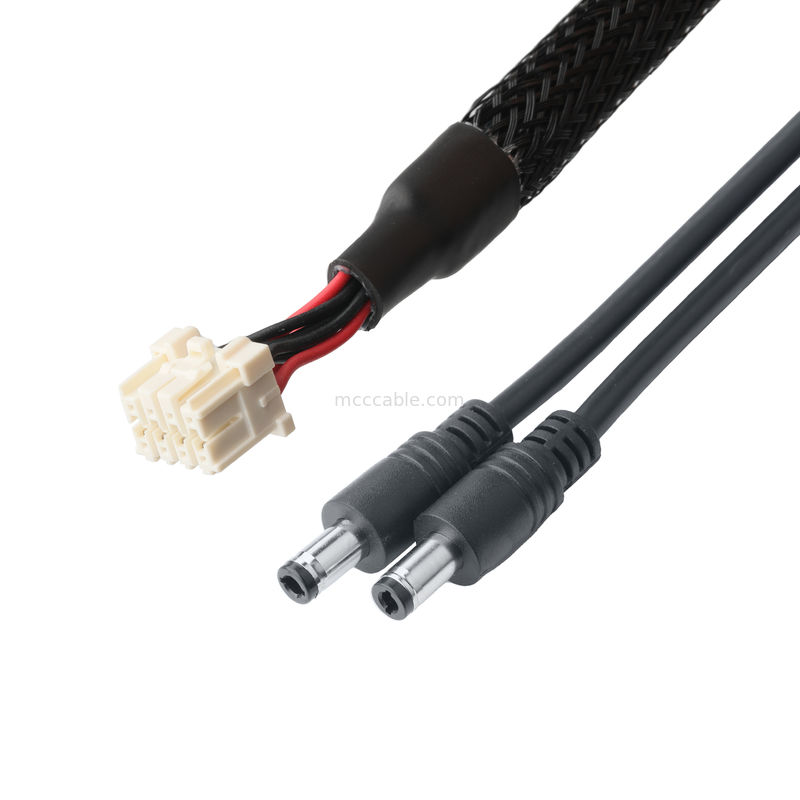 Cable Connector 1-1971905-4 HSG*1PCS AND To DC Plug 2.5*5.5mm Solder Type PVC Aspetto stampaggio