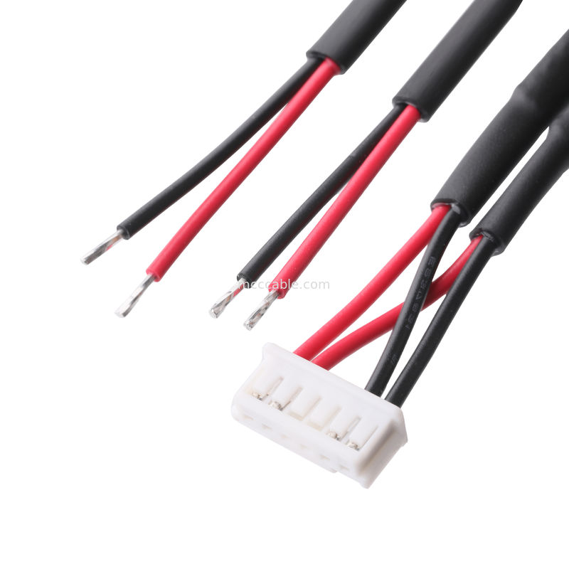 MOLEX 5023510600 PITCH 2.0mm 6P Cassa per stagno*4Pcs UL1007 80C 300V 22AWG Color Wre Diagramma PVC ROHS