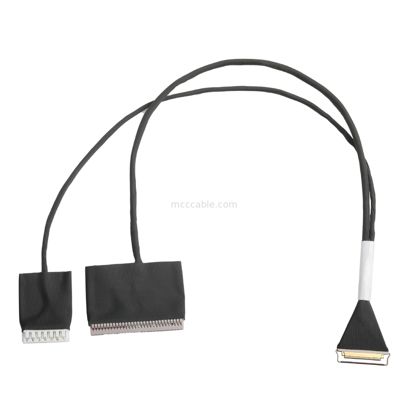 Micro Coaxial 20453-230T a DF14-30P e JST EH-7P 30P Assemblaggio del cavo 0,5 mm Pitch OEM/ODM