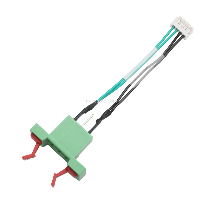 Assemblaggio di cavi personalizzati DFK-MSTB 2,5/3-G-5.08 a JST EH-4P UL 1061 22AWG
