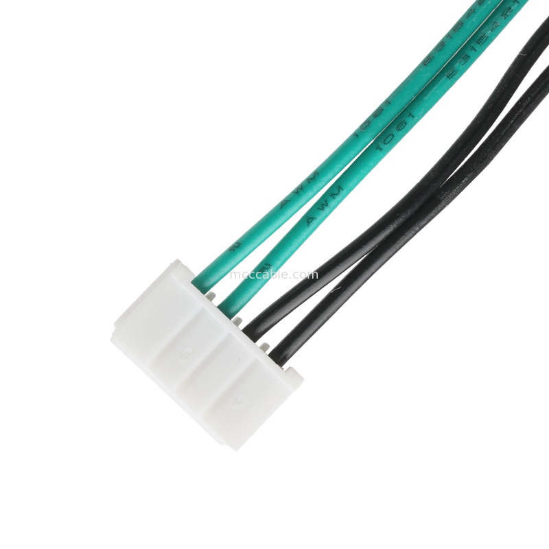 Assemblaggio di cavi personalizzati DFK-MSTB 2,5/3-G-5.08 a JST EH-4P UL 1061 22AWG