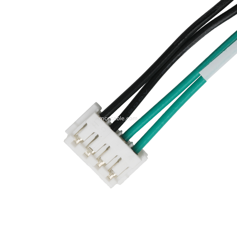 Assemblaggio di cavi personalizzati DFK-MSTB 2,5/3-G-5.08 a JST EH-4P UL 1061 22AWG