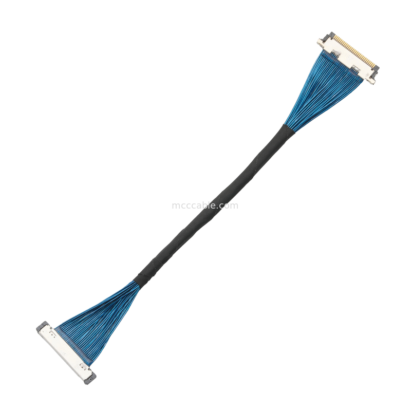 Cavo micro coassiale 20380 -R30T-06 a 20345-30T-32R 0,4 mm Connettore di cavi coassiali Pitch ROHS