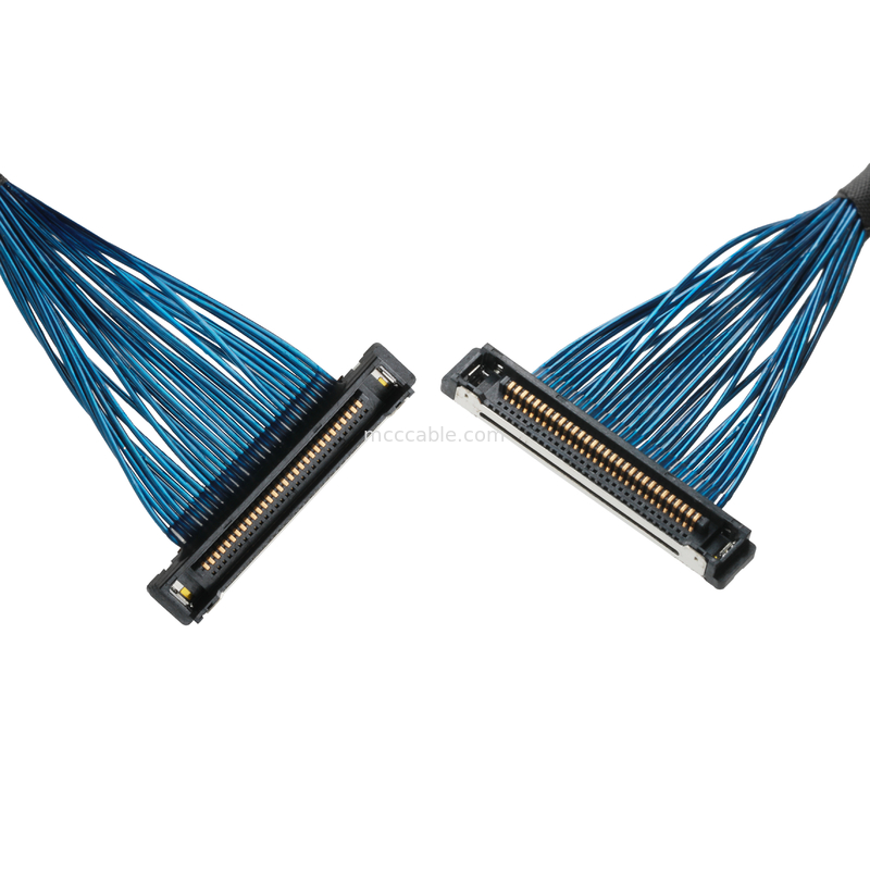 Cavo micro coassiale 20380 -R30T-06 a 20345-30T-32R 0,4 mm Connettore di cavi coassiali Pitch ROHS