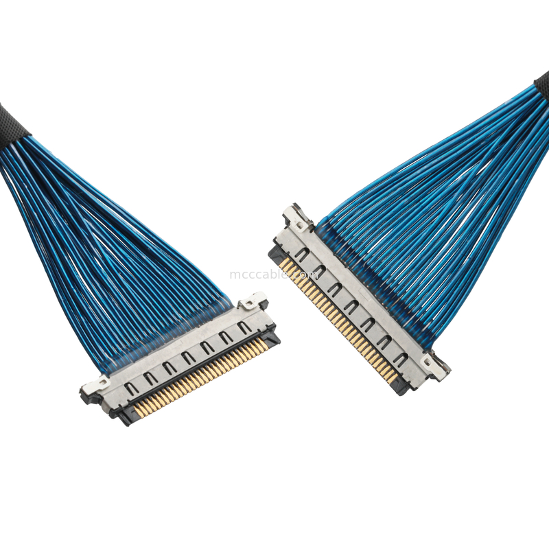 Cavo micro coassiale 20380 -R30T-06 a 20345-30T-32R 0,4 mm Connettore di cavi coassiali Pitch ROHS