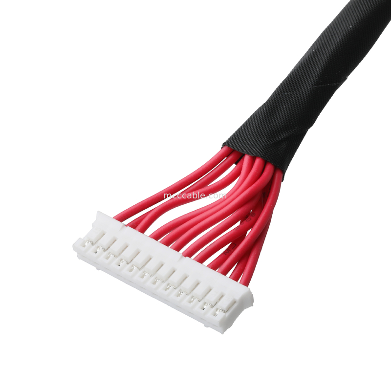 12P JST PHR-12 OR LHE PH-12Y HSG Cable di guinzaglio a filo personalizzato