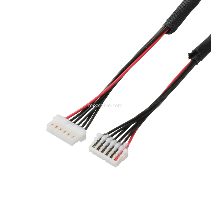 Cavi di visualizzazione a LED JST B6B-PH-K-S-6P a JST 0.8-6P LVDS Display Connector Cavi di combinazione personalizzati